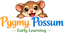 Happy possum_yellow